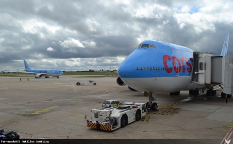 F-HSEA · Boeing 747-400, Paris-Orly