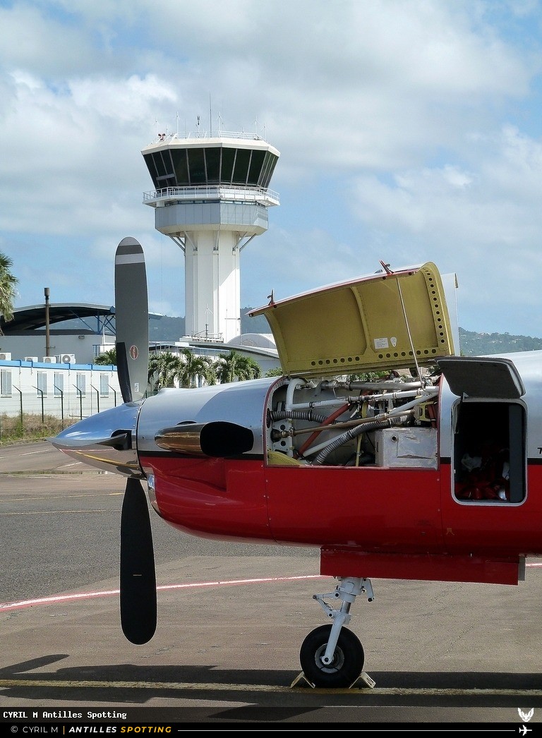 F-OJGL · Daher TBM 900 / 930 / 940 / 960, Privé, Martinique – Aimé Césaire
