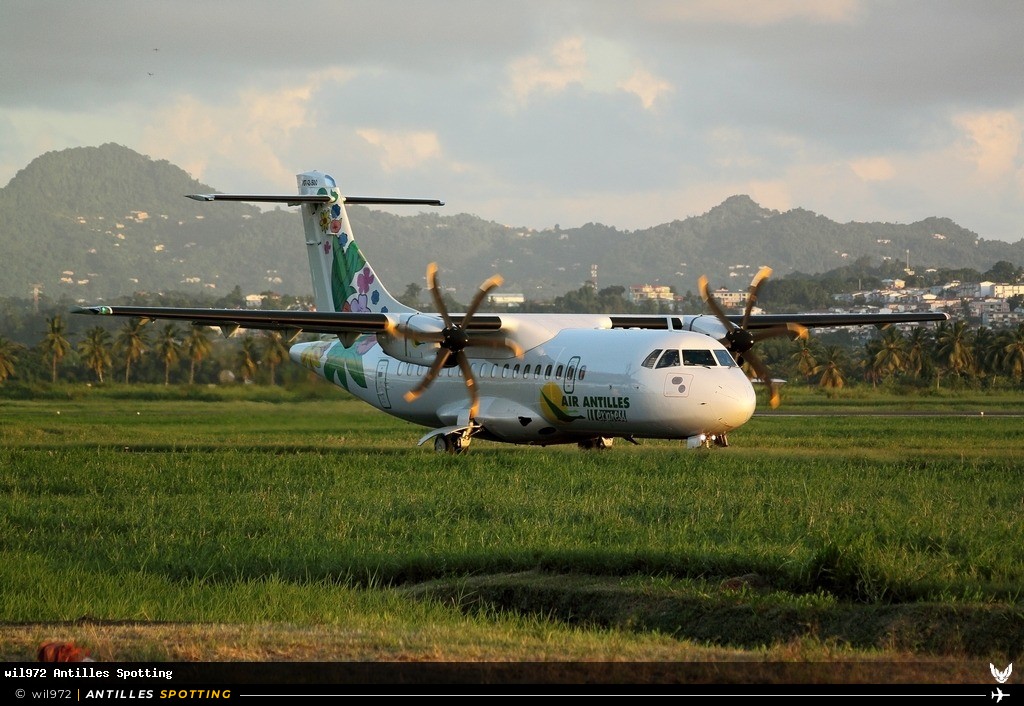 F-OIXE · ATR 45-500, Air Antilles Express, Martinique – Aimé Césaire