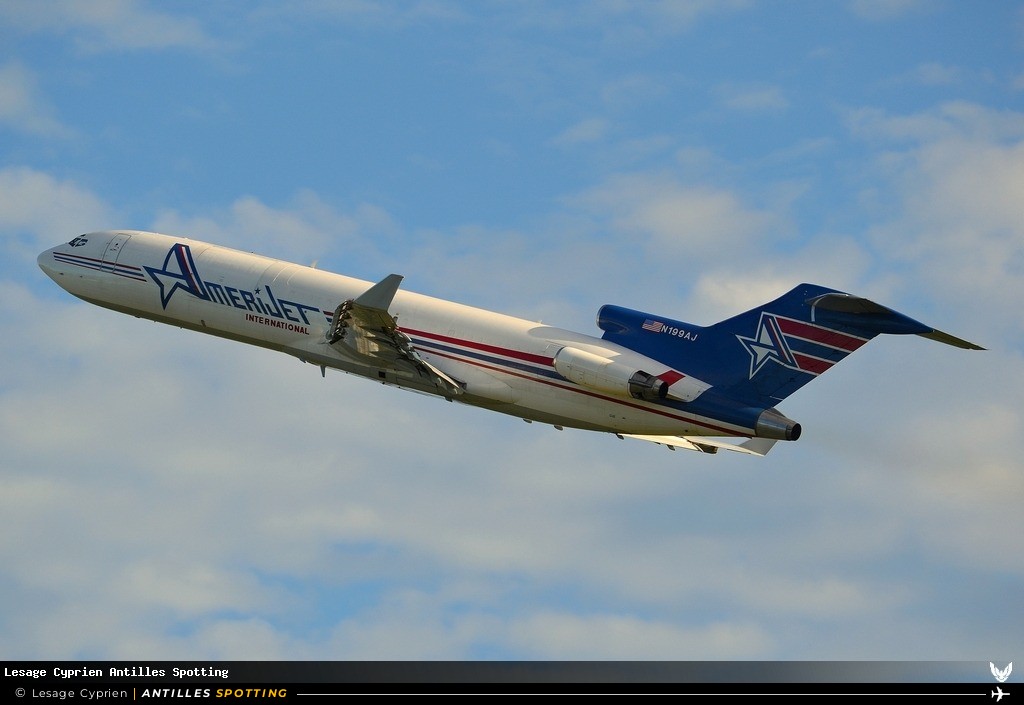 N199AJ · Boeing 727-200, Amerijet International, Martinique – Aimé Césaire