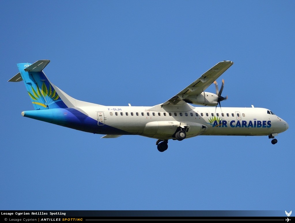 F-OIJH · ATR 72-500, Air Caraïbes, Martinique – Aimé Césaire