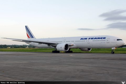 F-GSQX · Boeing 777-300ER, Pointe-à-Pitre – Maryse Condé