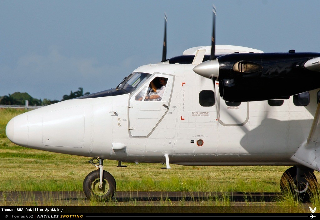 F-OIJY · De Havilland Canada DHC-6 Twin Otter, Air Antilles Express, Pointe-à-Pitre – Maryse Condé