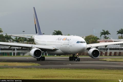 EI-DIR · Airbus A330-200, Pointe-à-Pitre – Maryse Condé