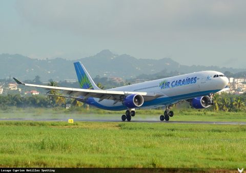 F-OONE · Airbus A330-300, Martinique – Aimé Césaire