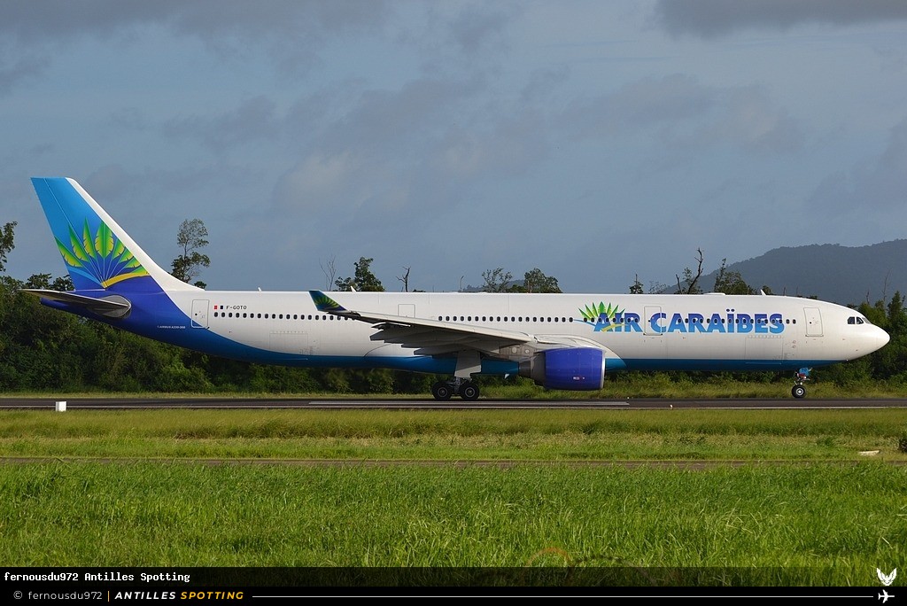 F-GOTO · Airbus A330-300, Air Caraïbes, Martinique – Aimé Césaire