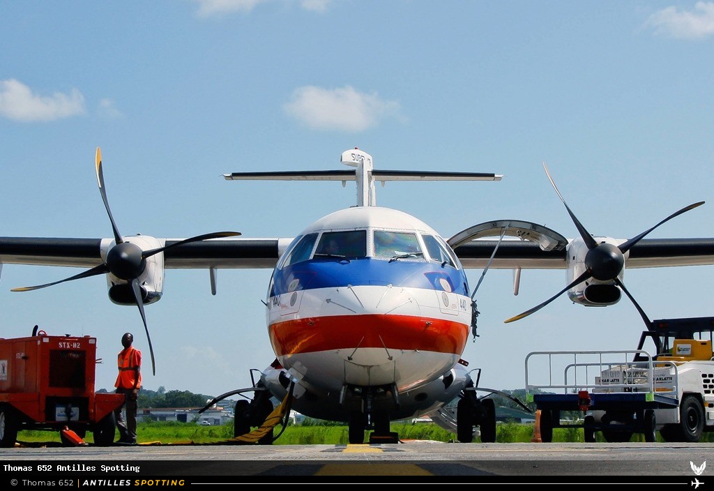 N440AM · ATR 72-200, American Eagle, Pointe-à-Pitre – Maryse Condé