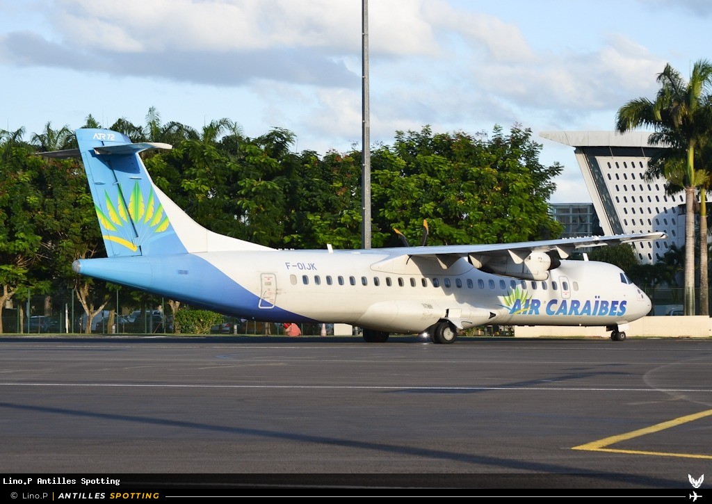 F-OIJK · ATR 72-500, Air Caraïbes, Pointe-à-Pitre – Maryse Condé