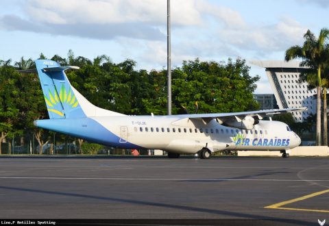 F-OIJK · ATR 72-500, Pointe-à-Pitre – Maryse Condé