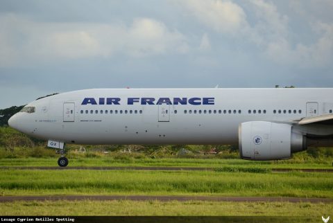 F-GSQX · Boeing 777-300ER, Martinique – Aimé Césaire