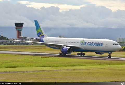 F-HPTP · Airbus A330-300, Pointe-à-Pitre – Maryse Condé