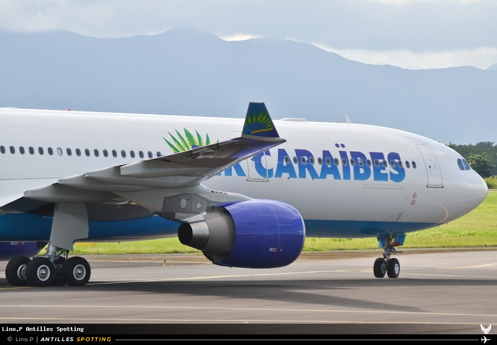F-HPTP · Airbus A330-300, Air Caraïbes, Pointe-à-Pitre – Maryse Condé
