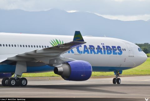 F-HPTP · Airbus A330-300, Pointe-à-Pitre – Maryse Condé