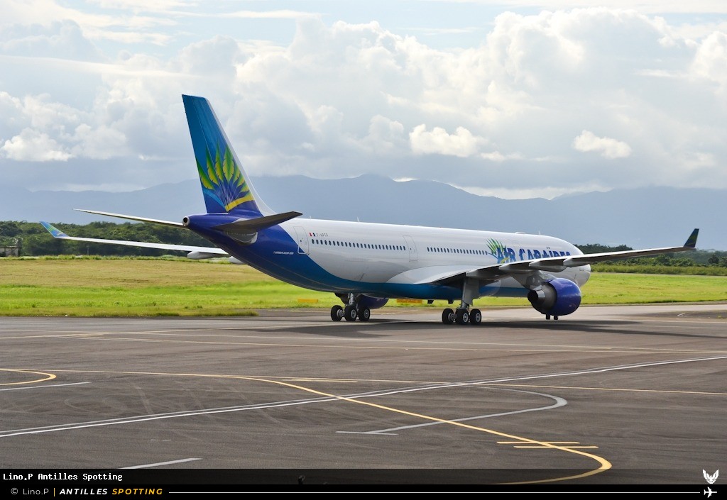 F-HPTP · Airbus A330-300, Air Caraïbes, Pointe-à-Pitre – Maryse Condé