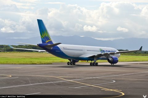 F-HPTP · Airbus A330-300, Pointe-à-Pitre – Maryse Condé