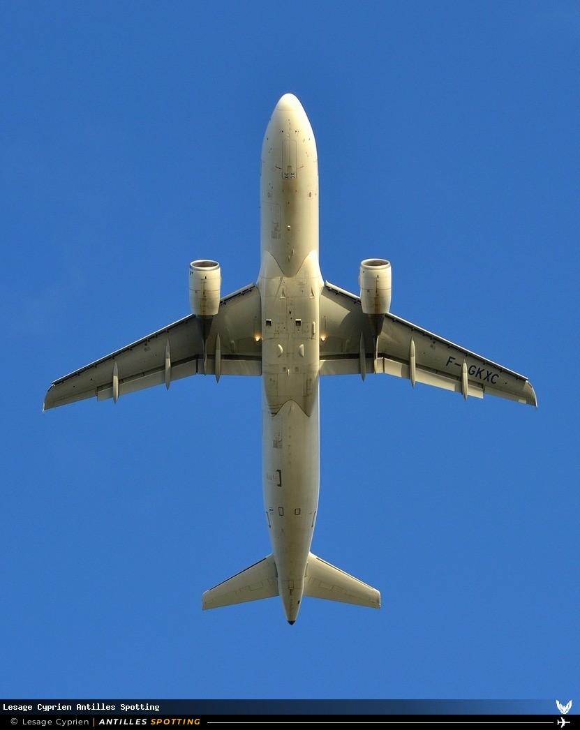 F-GKXC · Airbus A320, Air France, Martinique – Aimé Césaire