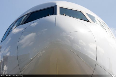 F-GSQX · Boeing 777-300ER, Pointe-à-Pitre – Maryse Condé