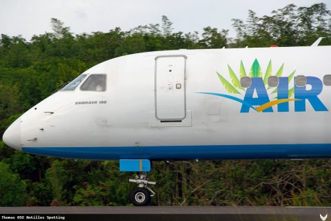 F-OSUD · Embraer E190, Pointe-à-Pitre – Maryse Condé