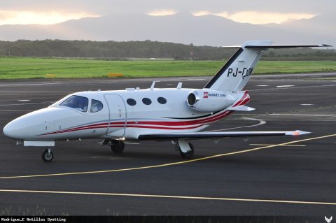 PJ-DOM · Cessna Citation Mustang, Pointe-à-Pitre – Maryse Condé