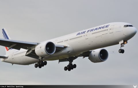 F-GSQO · Boeing 777-300ER, Pointe-à-Pitre – Maryse Condé