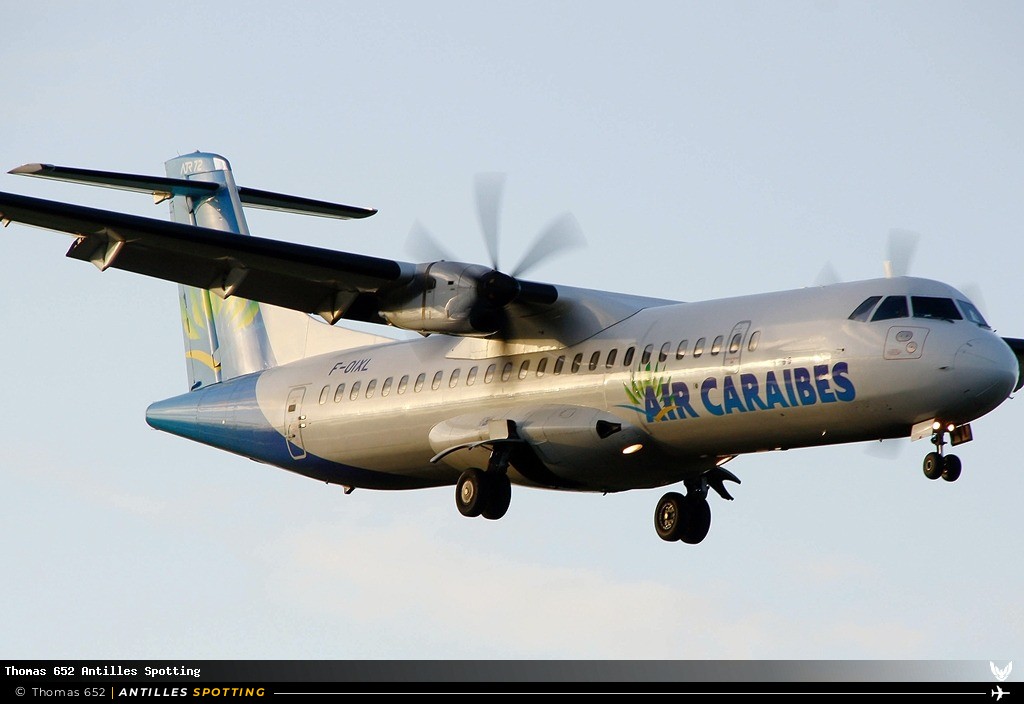 F-OIXL · ATR 72-500, Air Caraïbes, Pointe-à-Pitre – Maryse Condé