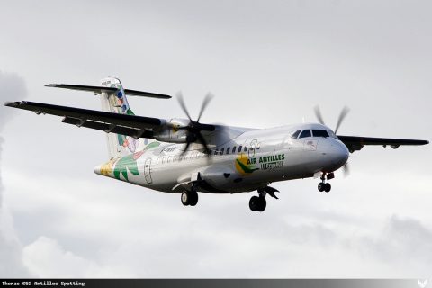 F-OIXE · ATR 45-500, Pointe-à-Pitre – Maryse Condé