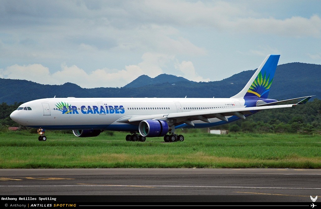 F-HPTP · Airbus A330-300, Air Caraïbes, Martinique – Aimé Césaire