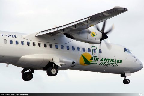 F-OIXE · ATR 45-500, Pointe-à-Pitre – Maryse Condé