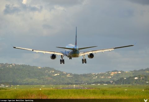 F-HBIL · Airbus A330-200, Martinique – Aimé Césaire