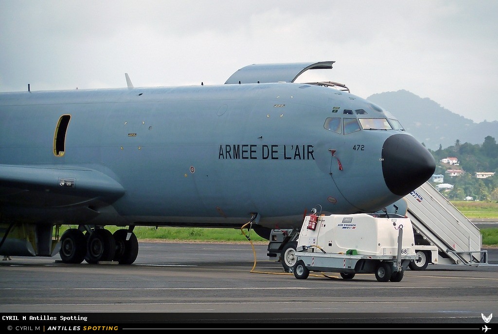 93CC · Boeing C-135FR Stratotanker, Armée de l'Air, Martinique – Aimé Césaire