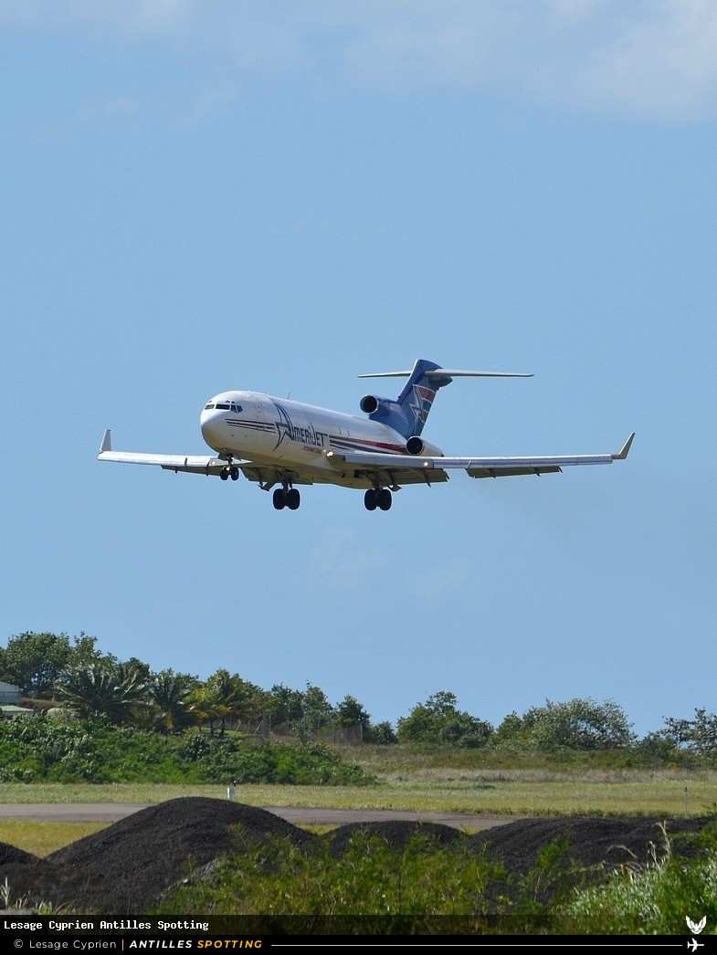 N199AJ · Boeing 727-200, Amerijet International, Martinique – Aimé Césaire