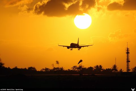 F-OSUD · Embraer E190, Martinique – Aimé Césaire