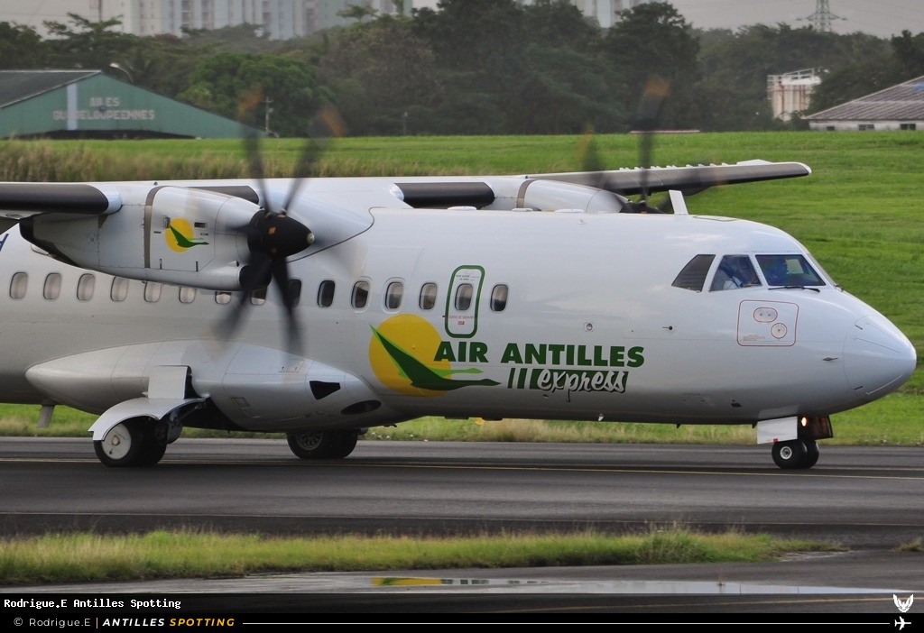 F-OIXH · ATR 42-500, Air Antilles Express, Pointe-à-Pitre – Maryse Condé