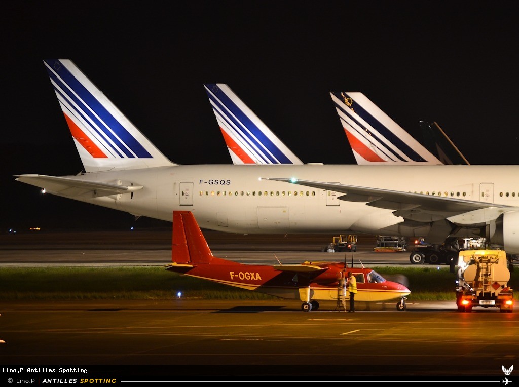 F-GSQS · Boeing 777-300ER, Air France, Pointe-à-Pitre – Maryse Condé