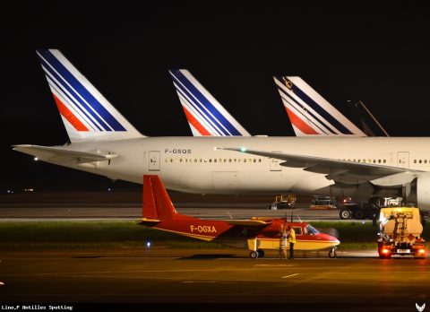 F-GSQS · Boeing 777-300ER, Pointe-à-Pitre – Maryse Condé