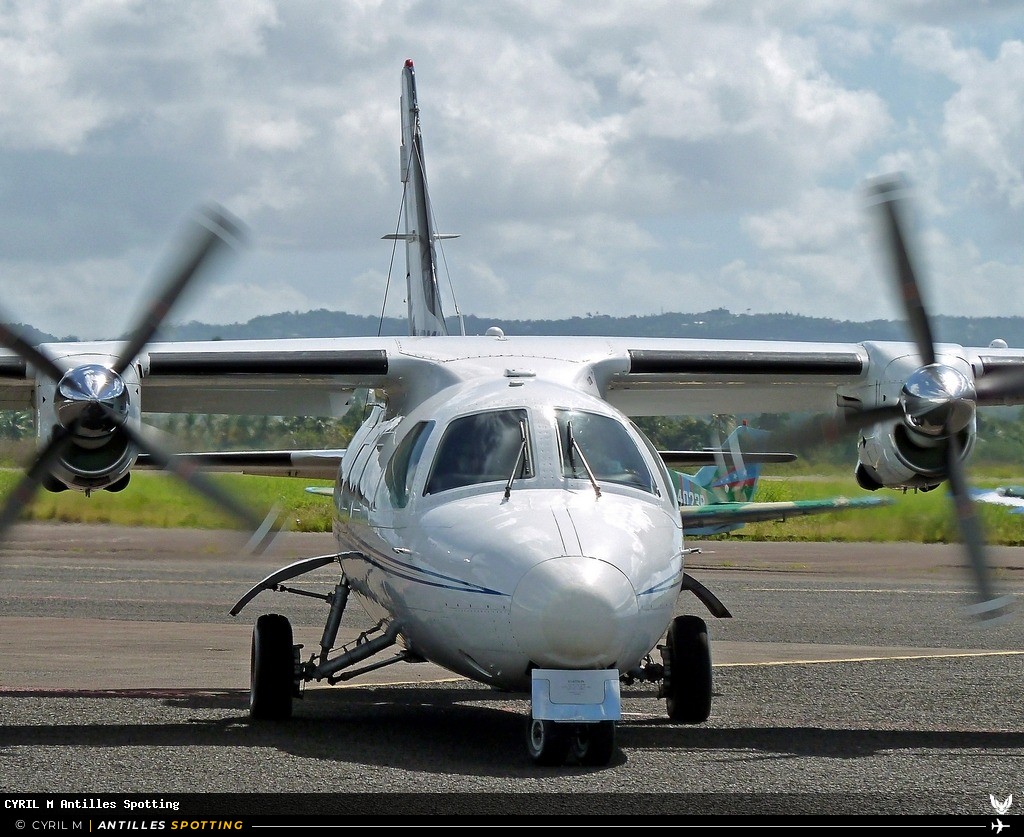 N10VU · Mitsubishi MU-2B-40, Privé, Martinique – Aimé Césaire