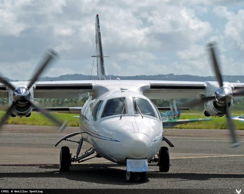N10VU · Mitsubishi MU-2B-40, Martinique – Aimé Césaire