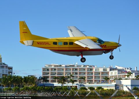 N900HL · Cessna 208 Caravan, Sint Maarten – Princess Juliana