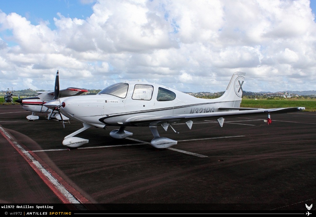 N321PG · Cirrus SR22, Privé, Martinique – Aimé Césaire