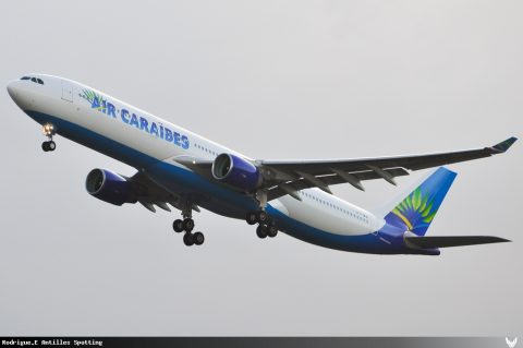 F-HPTP · Airbus A330-300, Pointe-à-Pitre – Maryse Condé