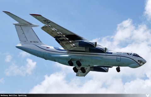 RA-76370 · Ilyushin Il-76, Martinique – Aimé Césaire