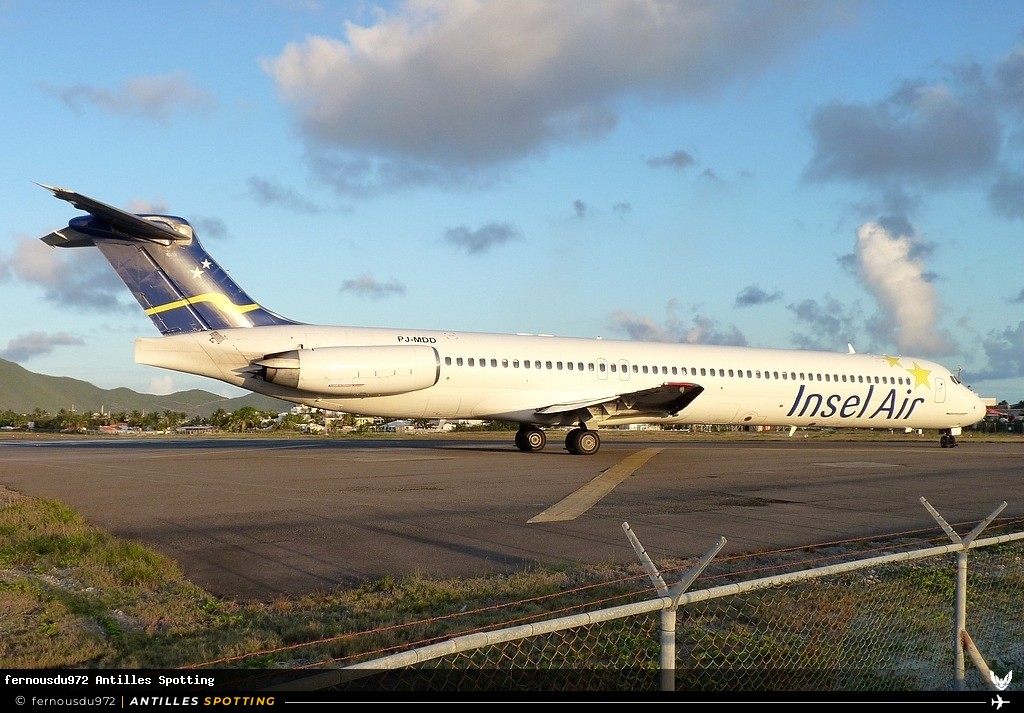 PJ-MDD · McDonnell Douglas MD-82, Insel Air, Sint Maarten – Princess Juliana