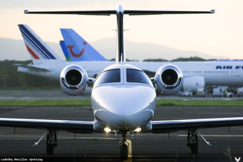 PJ-DOM · Cessna Citation Mustang, Pointe-à-Pitre – Maryse Condé