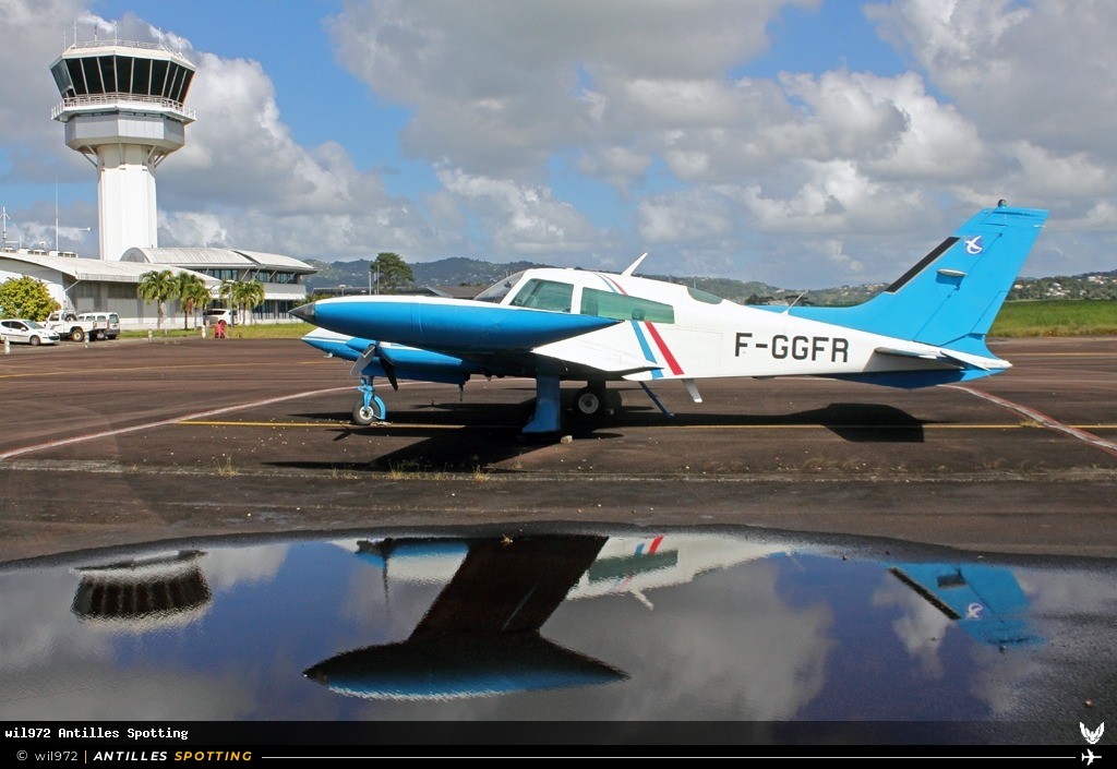 F-GGFR · Cessna 310, Airawak, Martinique – Aimé Césaire