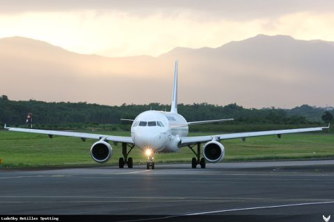 F-GKXQ · Airbus A320, Pointe-à-Pitre – Maryse Condé