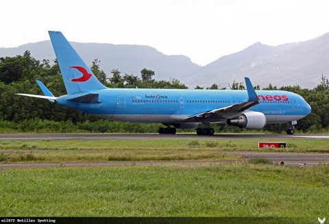 I-NDMJ · Boeing 767-300, Martinique – Aimé Césaire