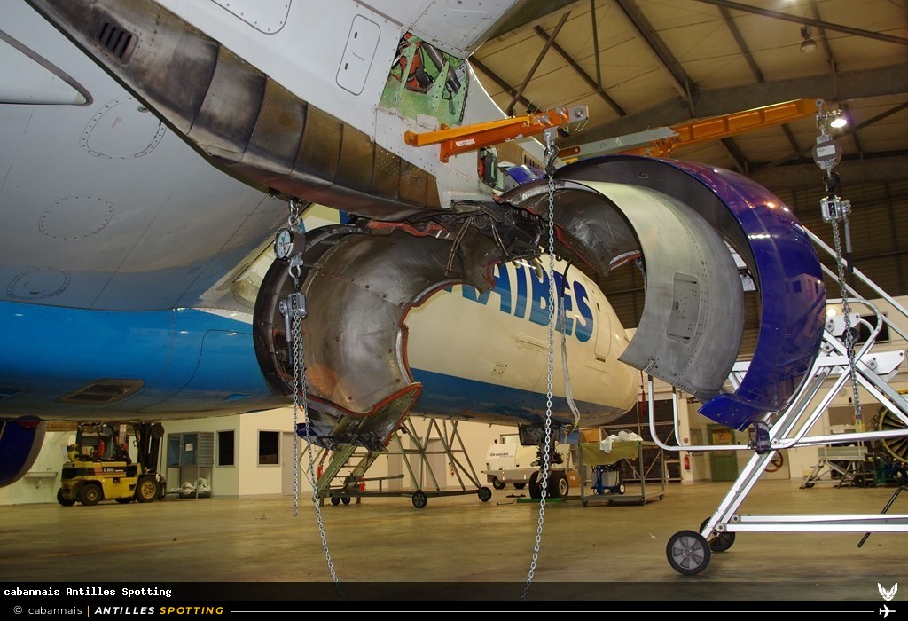 F-OSUD · Embraer E190, Air Caraïbes, Martinique – Aimé Césaire