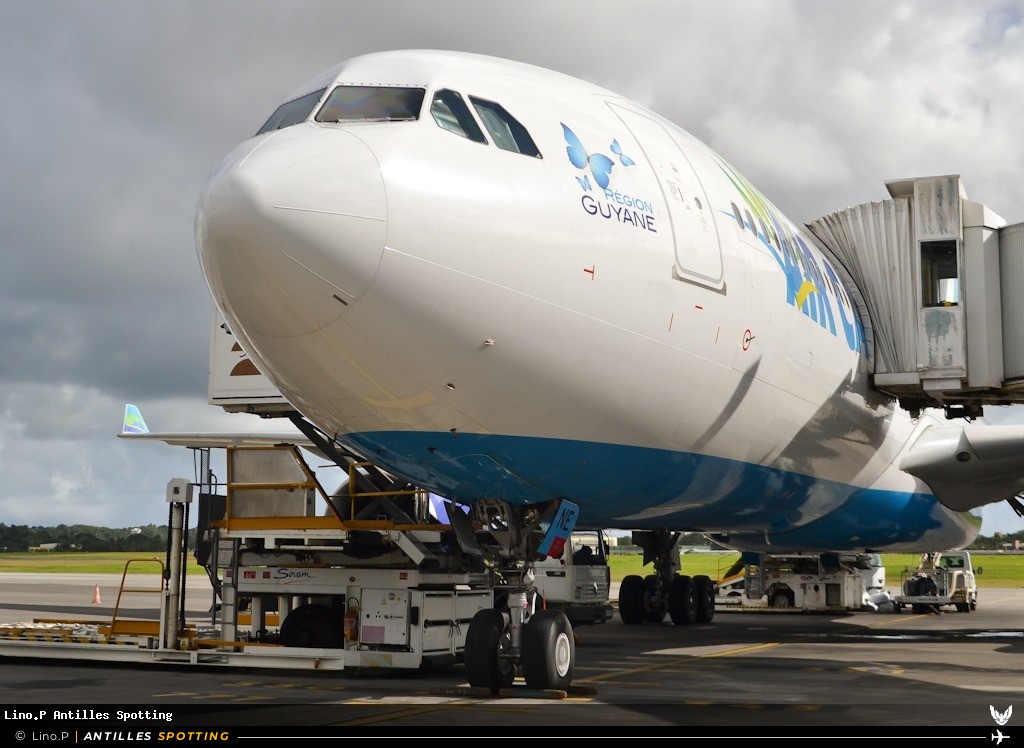 F-OONE · Airbus A330-300, Air Caraïbes, Pointe-à-Pitre – Maryse Condé