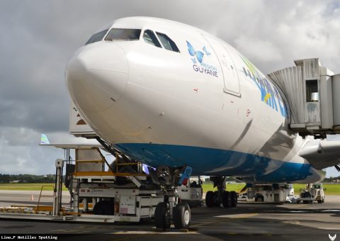 F-OONE · Airbus A330-300, Pointe-à-Pitre – Maryse Condé