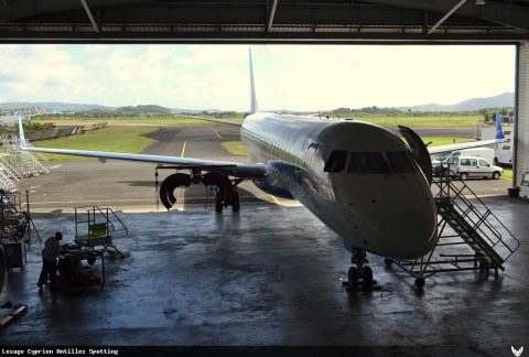 F-OSUD · Embraer E190, Martinique – Aimé Césaire